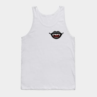 Grey vampire lips Tank Top